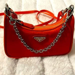 Tessuto Nylon Mini Re-Edition2000 Shoulder Bag